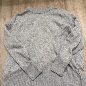 Aerie Gray Men's Crewneck Sweater